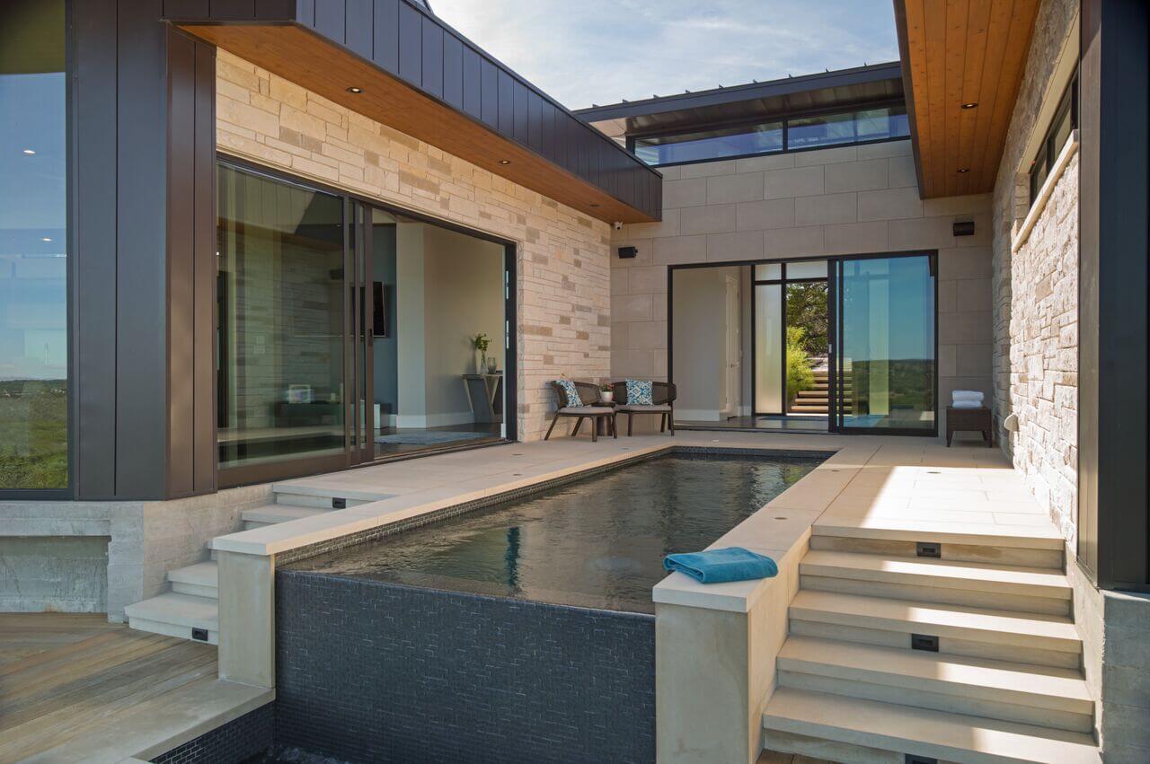 Modern Net Zero home by Winn Whitman and Zbranek and Holt Custom Homes